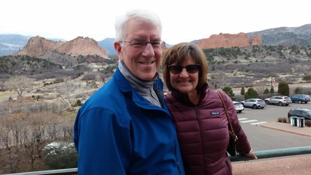 Ken Goebel with Wife